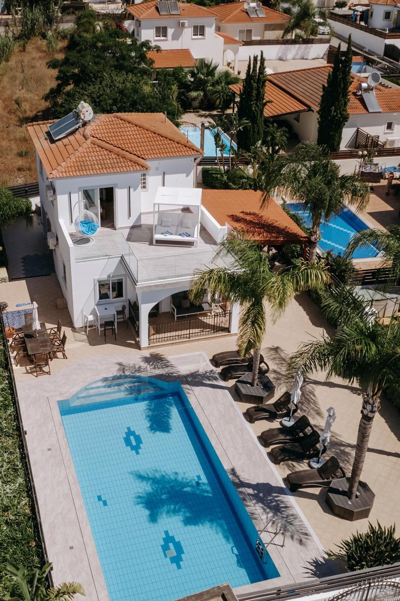 Sunset Villa Private Complex Heated Pool Ayia Napa Exterior foto